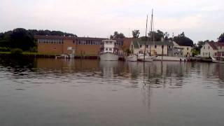 Richard Lee leaving the dock