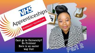 PHAMARCY TECHNICIAN LEVEL 4 | NHS APPRENTICESHIP