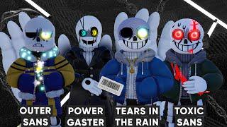 Roblox | UPDATE Multiverse Of SUS | Outer Sans | Full Power Gaster | Tears in the rain | Toxic Sans