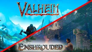 ENSHROUDED или VALHEIM? КАКАЯ ИГРА ЛУЧШЕ? #valheim #enshrouded #сравнение