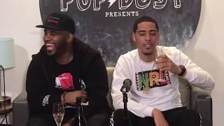 Da YoungFellaz performs "Not At All" Live at Popdust