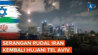 Rudal Iran Kembali Serang Tel Aviv Kamis Pagi, Sirene Israel Meraung Lagi
