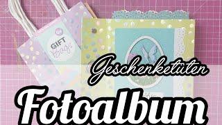 Minialbum Tutorial* ohne Papierreste* Schnell & Einfach* Geschenkidee