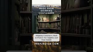  Create Your Dream Shipping Container Bunker with Our Help! #container #bunker #containerhouse