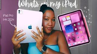 What's On My M4 iPad Pro 2024 + How I use it * Planning  & Creating * | GoodNotes, Notion & Capcut