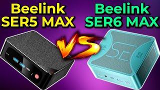 Beelink SER5 MAX VS SER6 MAX Mini PC Gaming Comparison | 10 Games Tested!