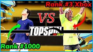 The Greatest Match of TopSpin 2K25 You'll See This Season...