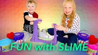Fun with SLIME | MAGICAL BOX clues | Adriana and Markus adventure