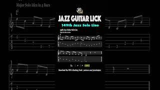 149th Jazz Lick – Make Cmaj7 Solos SING!  (Essential Practice Idea)