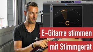 E-Gitarre stimmen mit Stimmgerät | Guitar Master Plan