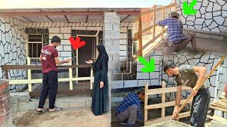 शाहराम का घर, बेहेश्टी पोर्च: फरहाद का उत्कृष्ट सीमेंट कार्य!