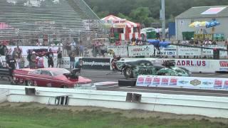 Two 3000 HP Drag Cars at Battle