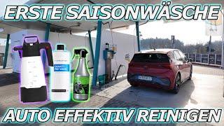 DIE ERSTE SAISONWÄSCHE! AUTO WASCHEN MIT DEM IK EFOAM PRO 2 UND STARKEM VORREINIGER INKL. HANDWÄSCHE