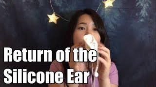 [ASMR] LITERAL Ear Eating | Eating a Silicone Ear | Tongue Fluttering & Mouth Sounds