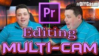 Making YouTube Videos with Multiple Camera Angles! Adobe Premiere Tutorial. - @Barnacules