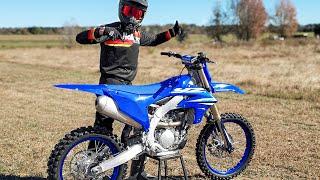 First Ride on 2025 Yamaha YZ250F