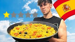 Así es la comida Española en otro País