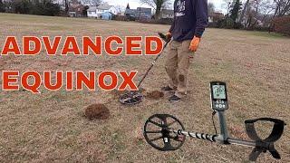 Minelab Equinox Advanced Settings, Strategies,:Test Garden Conclusions & Calling Silver