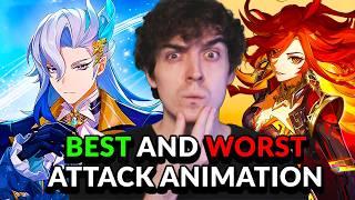 I Ranked EVERY Character's Attack Animation in Genshin Impact...