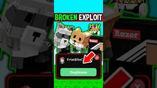 BROKEN ROBBER PET DUPE EXPLOIT in Roblox Grow a Garden..
