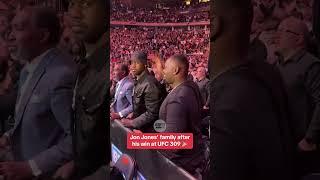 Jon Jones’ family reacts to his #UFC309 win
