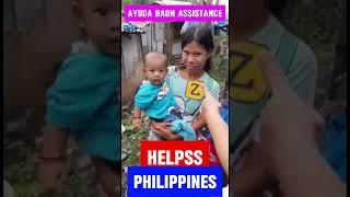 AYUDA RECEIVED #5 Your support to our channel bless them TO HAVE BAON ASSISTANCE with free snack