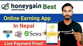 Honeygain Best Free Online Earning App in Nepal 2021| Payment Proof| Giveaway Result |