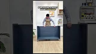 Watch Me Turn Raw Material into Beautiful Cupboard! #Shorts