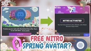 FREE NITRO AVATAR  | Nitro Spring Offer 2025