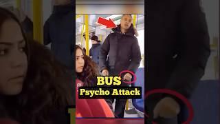 Psycho on the Bus: Self-Defense. #boxing #martialarts #selfdefense #fighter #fyp #viralvideo #mma