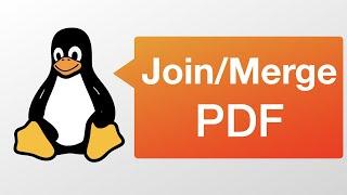 How to join/merge PDFs in Ubuntu/Linux