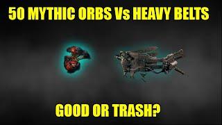 [POE 3.16]50 TAINTED MYTHIC ORBS VS HEAVY BELTS - GOOD POTENTIAL, THE QUEST FOR MAGEBLOOD