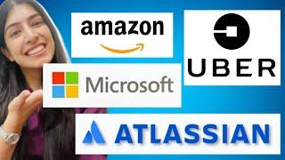 Comparing my offers from Uber, Amazon, Microsoft and Atlassian | How and When I made decisions 