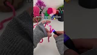 The easiest way to learn knitting
