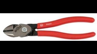 Wiha BiCut Super Cut Diagonal Wire Cutter with POWER BUTTON