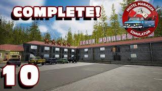 WE COMPLETED THE GAME - MOTEL MANAGER SIMULATOR