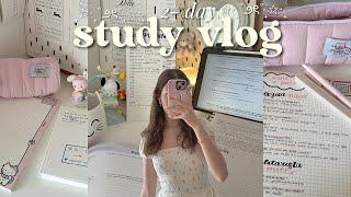 2-day study vlog  5am mornings, stu(dying), stationery haul (FT. Chic Choi)