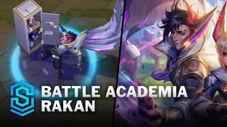 Battle Academia Rakan Skin Spotlight - Pre-Release - PBE Preview - League of Legends