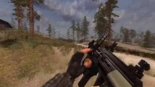 Stalker CoP, Shoker Weapon Mod 3.0, Steyr AUG A1; A3