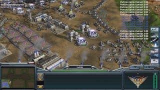 USA Laser - Command & Conquer Generals Zero Hour - 1 vs 7 HARD Gameplay