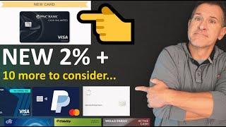 NEW 2% CREDIT CARD: PNC Cash Unlimited Visa Credit Card Review *PLUS* 10 Other 2% Cash Back Cards