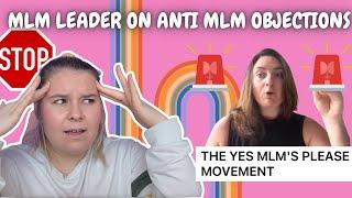 MLM TOP LEADER IS MAD AT ANTI MLM #antimlm