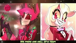 Hazbin Hotel - "One Hell of a Team" (Original Song) | AmaLee & Divide Music | Lyrics video