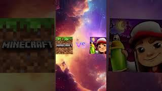 Minecraft vs all games #minecraft #vs #allgames #shorts