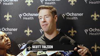 Scott Tolzien on Derek Carr, Kellen Moore | New Orleans Saints