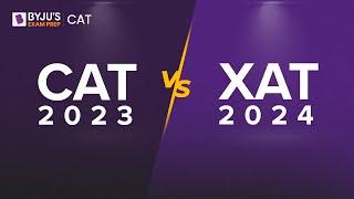 CAT 2023 vs XAT 2024 Exam | Exam Pattern, Section Wise Difficulty Level, ROI & Much More | BYJU’S