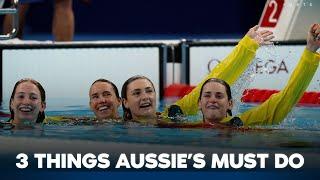  Aussies vs Yanks in the pool: Missile's full swim review  | Mind blown over fastest EVER split