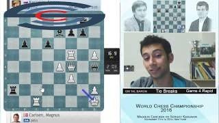 GM Tal Baron, Chess Orgasm - Magnus Carlsen vs. Sergey Karjakin, last move of