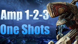 Amp 1-2-3 One Shotting Teralyst - Warframe