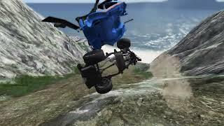 Cliff Drops #1 - BeamNG DRIVE | CrazySmash